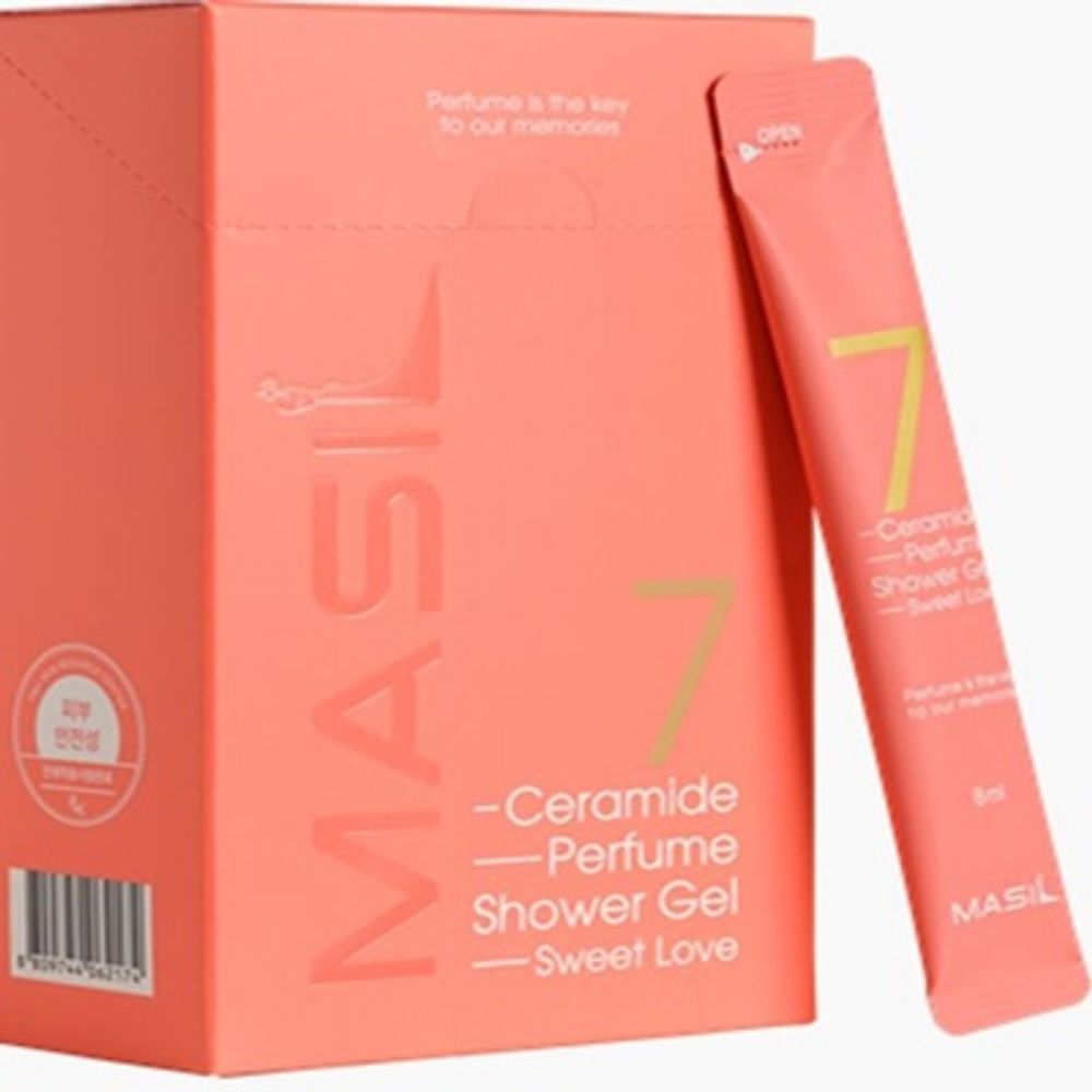 Masil 7 Ceramide Perfume Shower Gel Sweet Love гель для душа с 7 видами керамидов парфюмированный