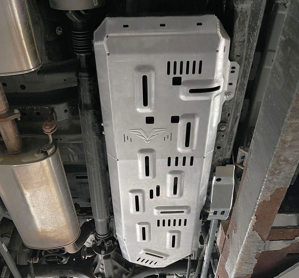 Защита Falcon топливного бака для TANK 300 (Off-road Edition & City Edition, бензин 2.0T 2020+ (без штатной лебедки), алюминий, 5 мм