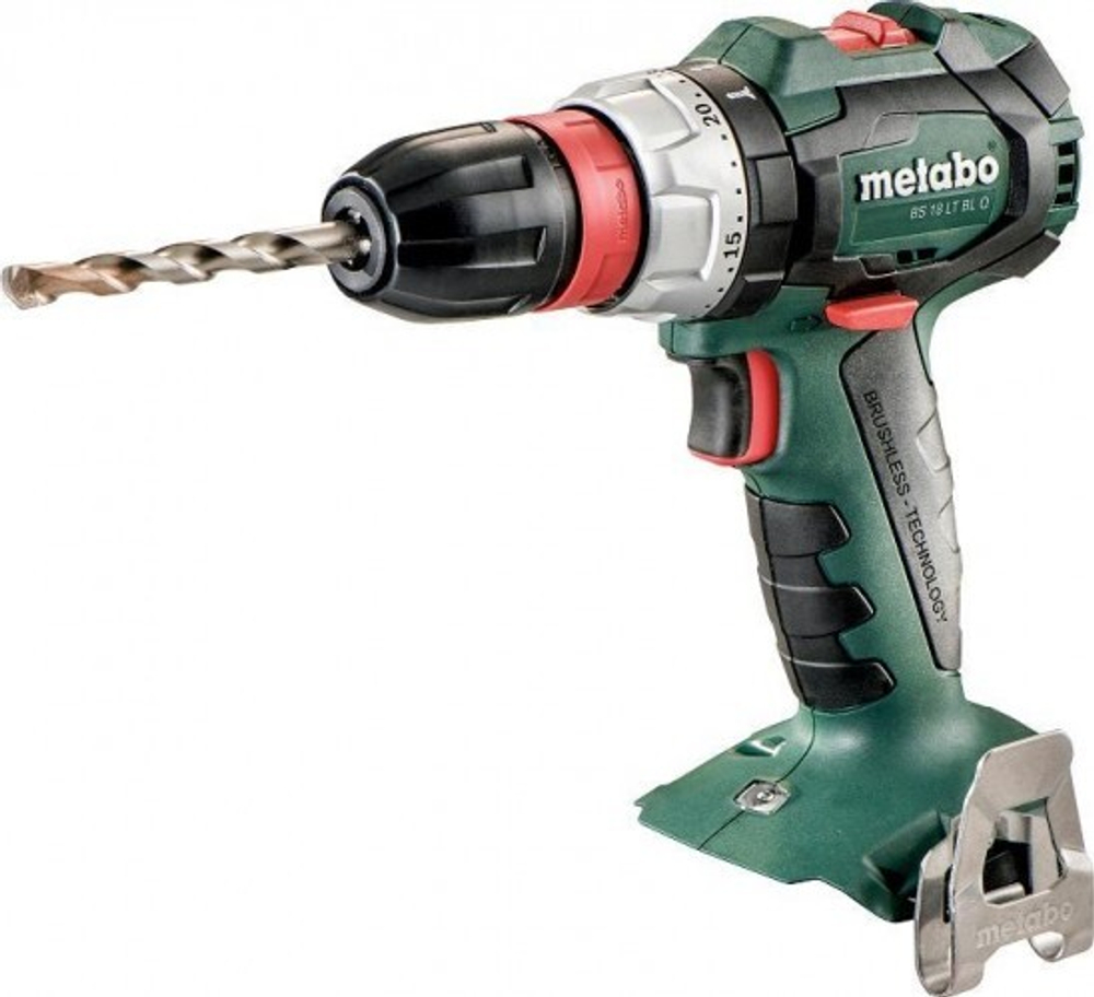 Аккумуляторный шуруповерт METABO BS 18 LT BL Quick бесщеточная, без АКБ и ЗУ 602334890
