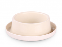 Миска круглая, на противоскользящей основе, 0.4л