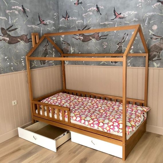 Детская кроватка Литл Стандарт (Little Standard) из массива бука