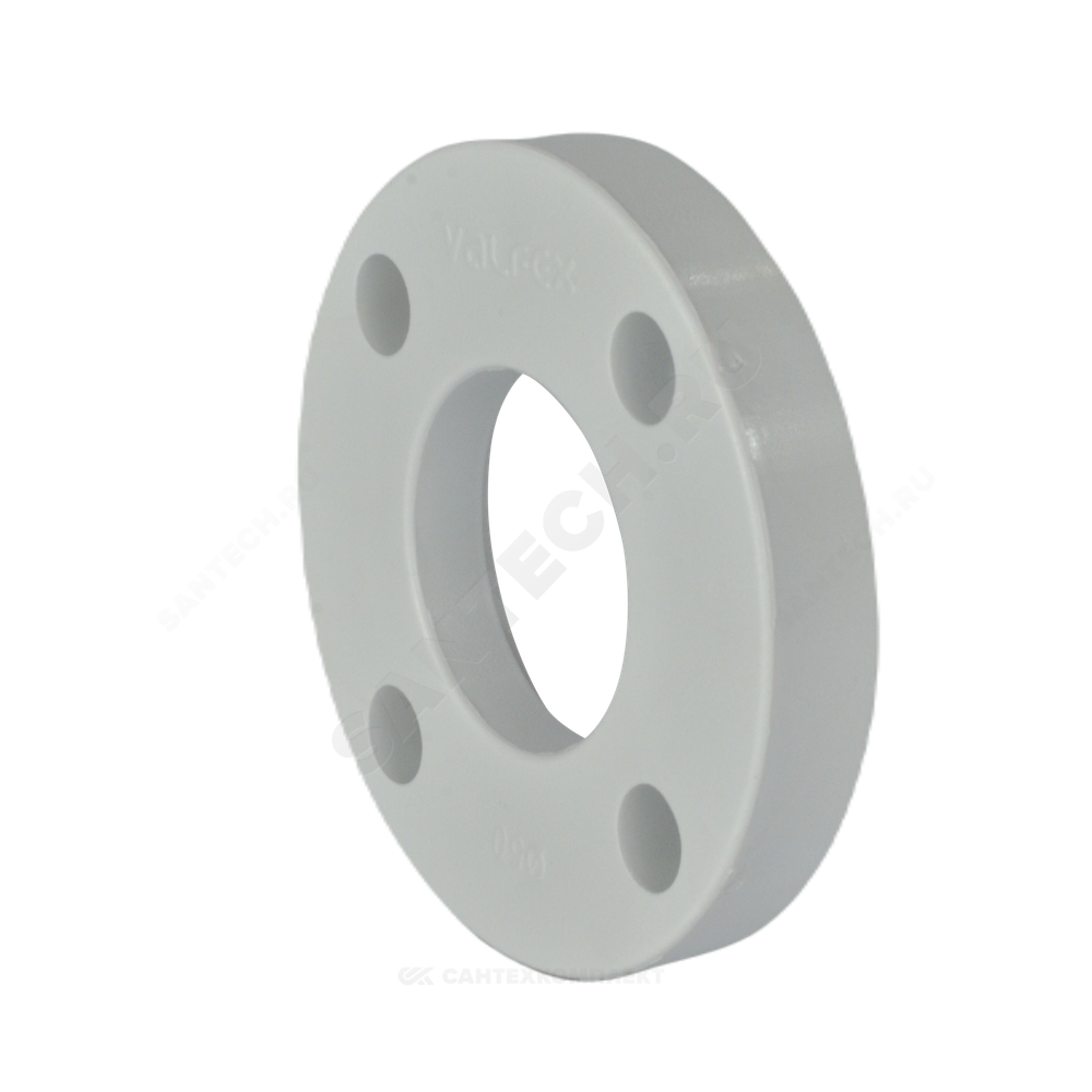 Фланец PP-R белый Ду 65 Ру25 для бурта PP-R Дн 75 VALFEX 10188075