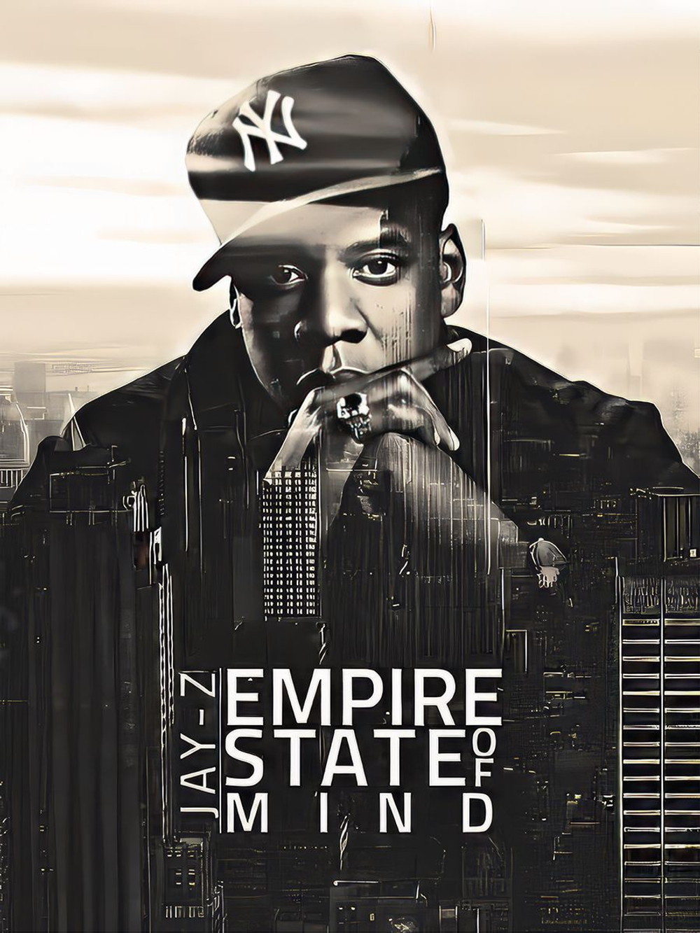 Постер для интерьера на стену (30х40 см). Рэпер Jay-Z