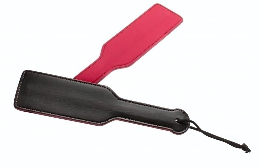 Чёрно-красный двусторонний пэддл Reversible Paddle - 32 см. (Цвет: черный с красным)