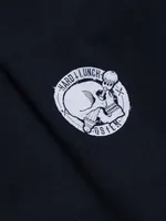 Толстовка Hardlunch x Ostem темно-синяя