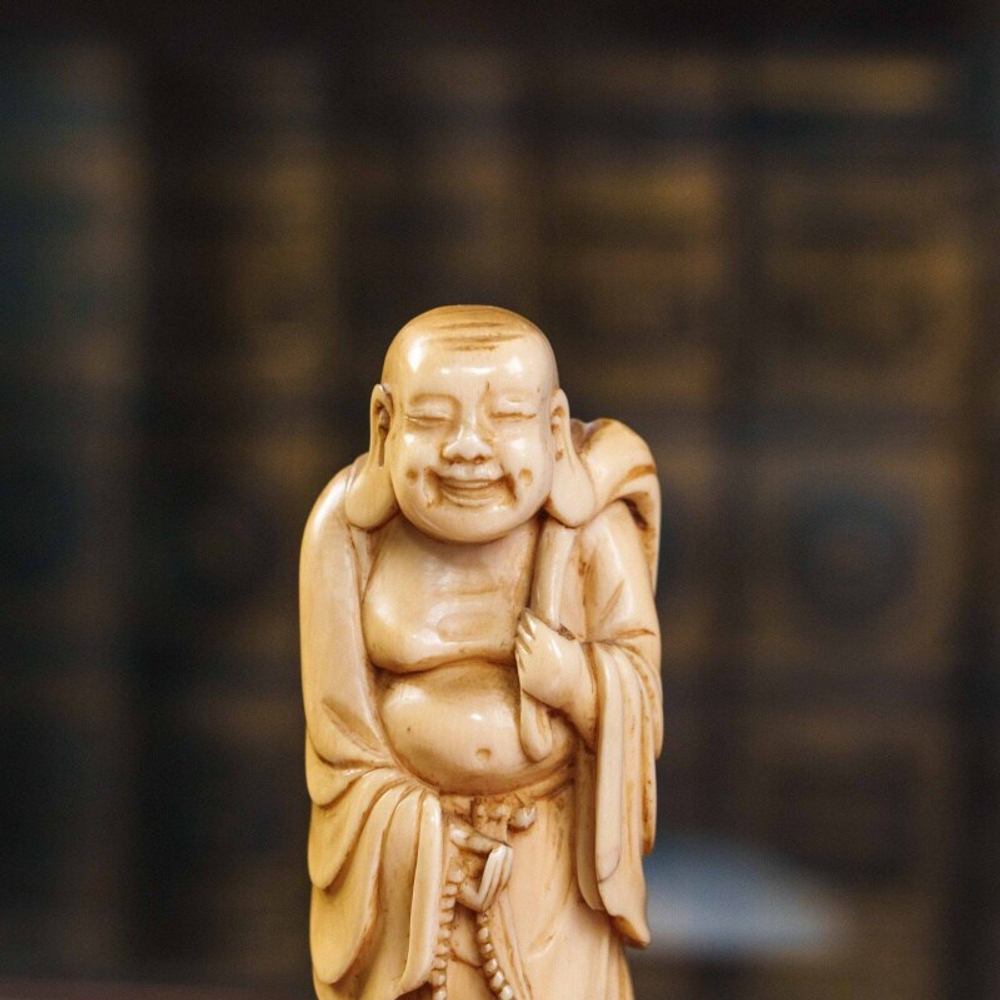 ОКИМОНО БУДДЫ: «ХОТЭЙ». Символ богатства и процветания