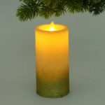 Сувенир с подсветкой «Свеча - Ночной огонь» 7,5*15 см (работает от батареек 3 ААА)