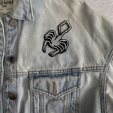 Нашивка термоаппликация на одежду и  на рюкзак. Скорпион