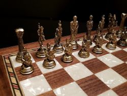 Шахматы Helena Wood Art "Илиада мини" орех антик (2811.WAL.5102.150) 10