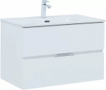 Тумба с раковиной Aquanet Алвита New 277514 80 белый матовый