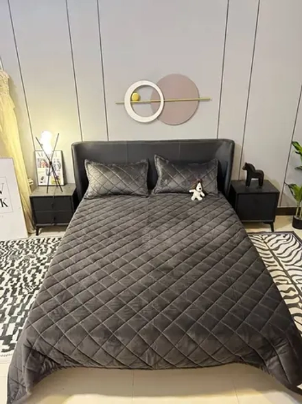 Покрывало 220х240 стеганое для кровати и дивана