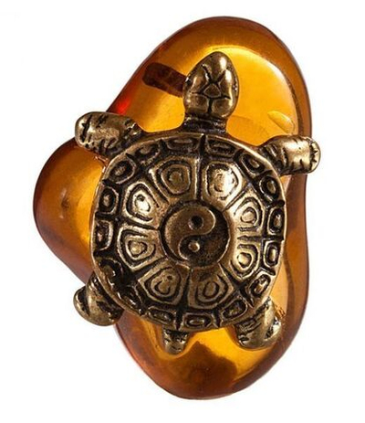 Черепашка на янтаре