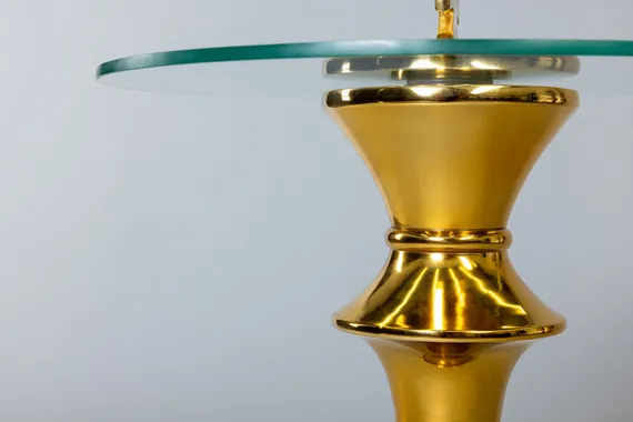 Кофейный стол "Король" золото