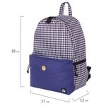 Рюкзак BRAUBERG универсальный, SYDNEY "White&blue", 38х27х12 см, 228840