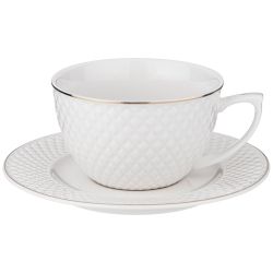 ЧАЙНЫЙ НАБОР LEFARD "ДИАМАНД ГОЛД" НА 6 ПЕР. 12ПР. 220 МЛ (КОР=8НАБ.)