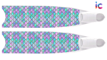 Лопасти Leaderfins Mermaid Purple Golden (стеклотекстолит) белые, без наклейки, 20°