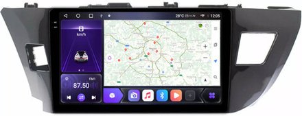 Магнитола для Toyota Corolla 2013-2016 - Carmedia OL-1603 QLed+2K, Android 12, ТОП процессор, CarPlay, SIM-слот