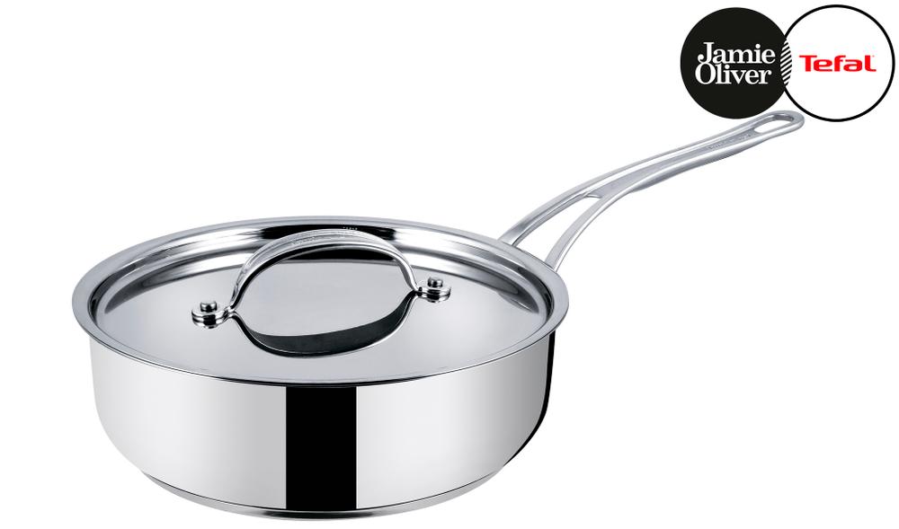 Сотейник с крышкой Tefal Jamie Oliver 24 см H8033244