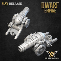 IRON DWARF CANNON - DWARF EMPIRE (MAY 2024 RELEASE)