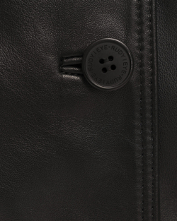 Тренч кожаный