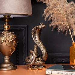 Змея Кобра Астрид Бронза