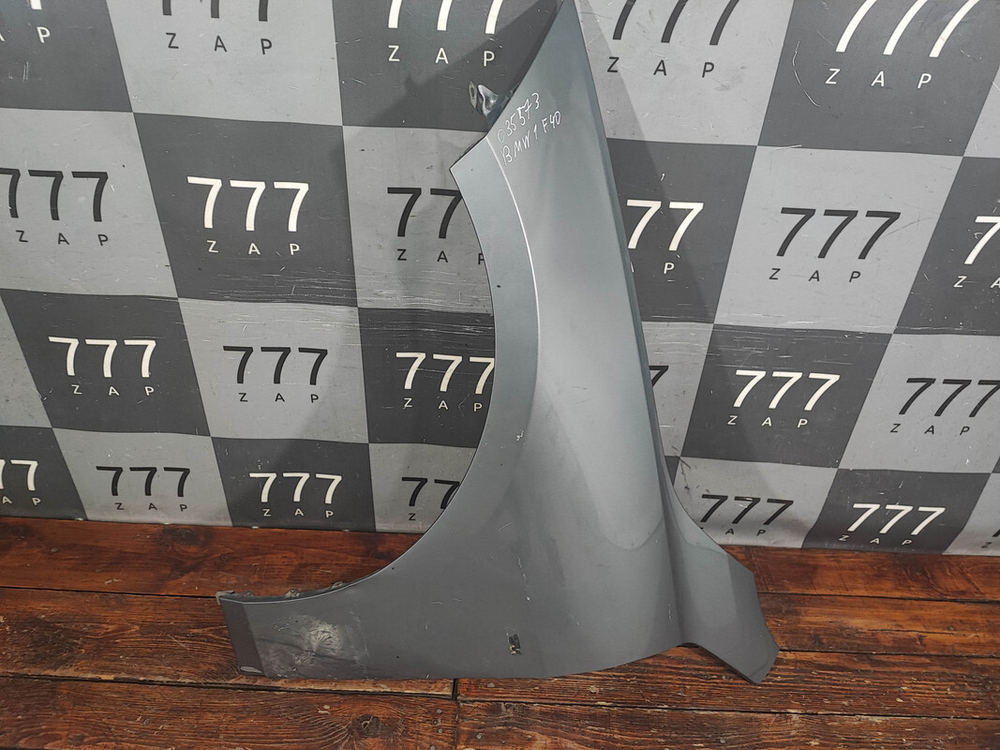 Крыло переднее левое BMW 1-Series (F40) 19-нв Б/У Оригинал 41009492431