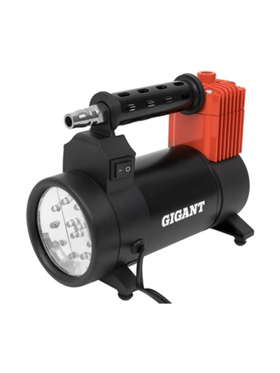 Автомобильный компрессор Gigant 12V, 35л. мин., LED фонарь, сумка GCA-35