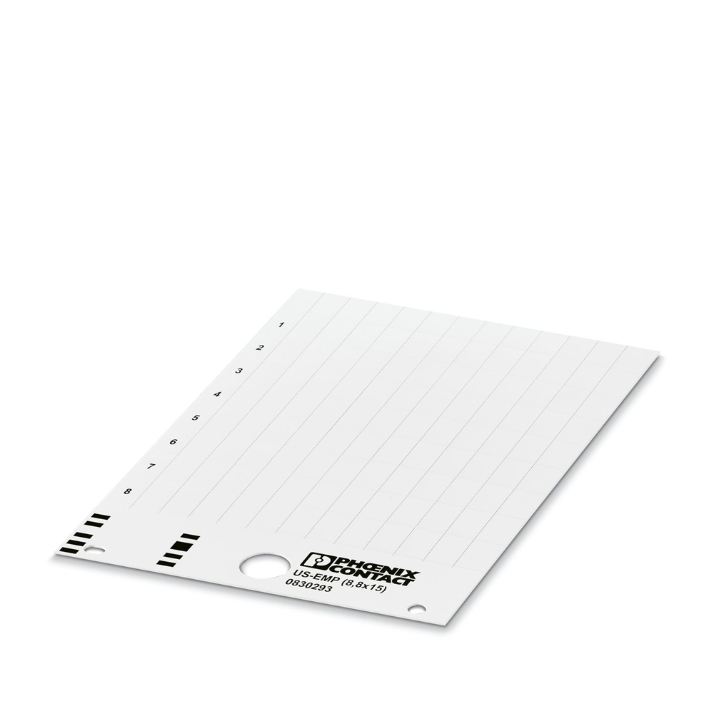 0830349 - US-EMP (8,8X15) CUS - Фиксируемые таблички