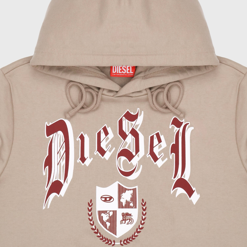 Худи Diesel S-GINN-HOOD K20 Beige
