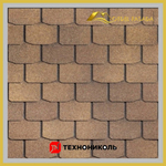 Гибкая черепица ТехноНиколь SHINGLAS МОДЕРН Дюна 3 м2/уп (Однослойная)