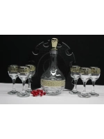 Подарочный набор рюмок для водки и графин