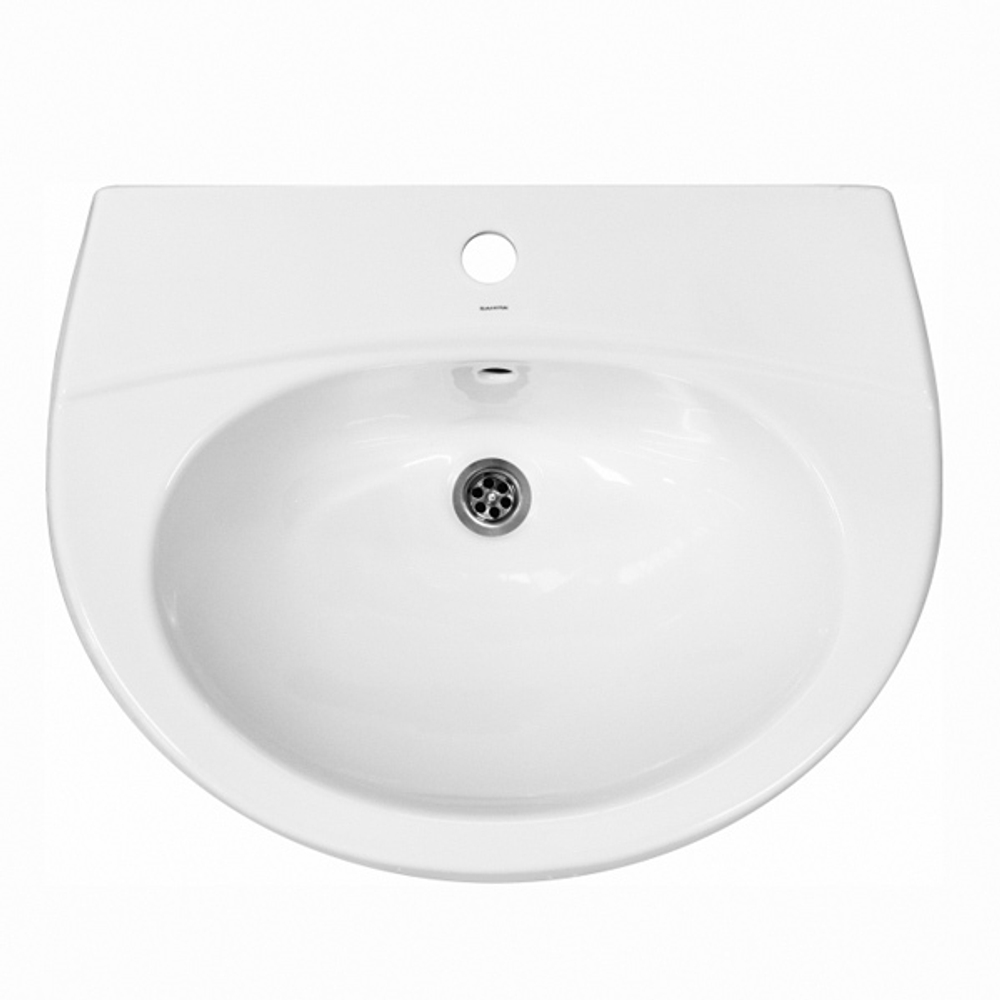 УМЫВАЛЬНИК ПЬЕДЕСТАЛЬНЫЙ ВИКТОРИЯ (БЕЛЫЙ, ВКС) 60 S1 230429