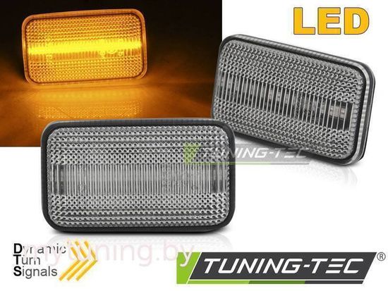Повторители поворота WHITE LED SEQ для VW GOLF I GOLF II CORRADO JETTA