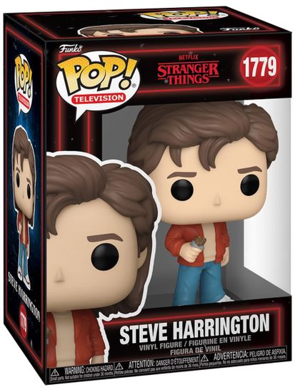 Фигурка Funko POP! TV Stranger Things S5 Steve Harrington (1779) 75749 / Фигурка Фанко ПОП! по мотивам сериала "Очень странные дела", Стив