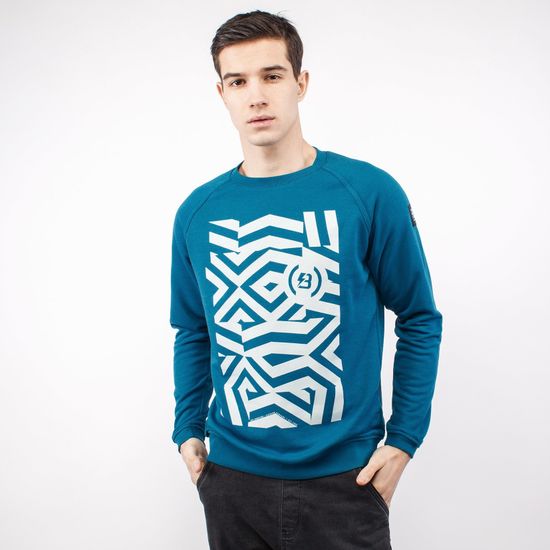 Свитшот BIO CONNECTION БО-М5-144-8 Морская волна