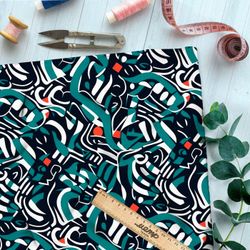 Ткань премиум мембрана калейдоскоп чувств