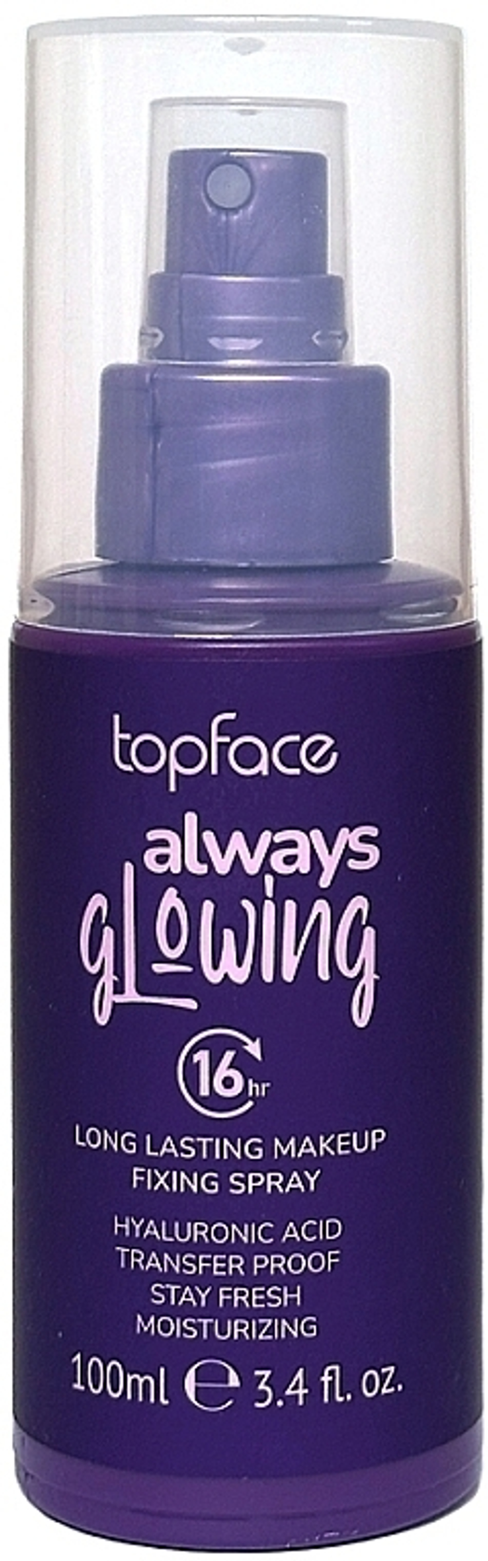 Спрей для фиксации макияжа Topface Always glowing 100 мл