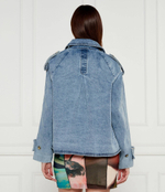 Джинсовая куртка CHAQ_ONTARIO Desigual - голубой(25SWED57)