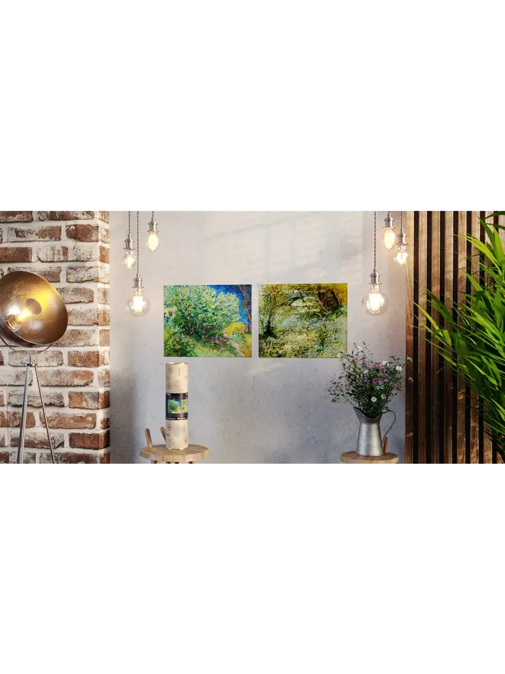 Картины-наклейки на стену для декора интерьерные №43