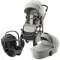 Коляска 3 в 1 Britax Roemer Smile 5Z Lux Linen Grey + Baby-Safe Pro Classic Deep Black