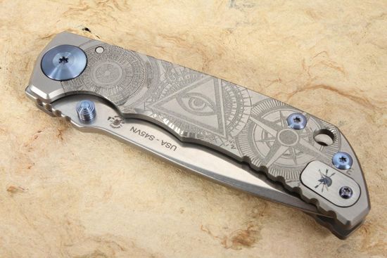 Нож Spartan Blades Harsey Oculus, сталь S45VN, рукоять - титан