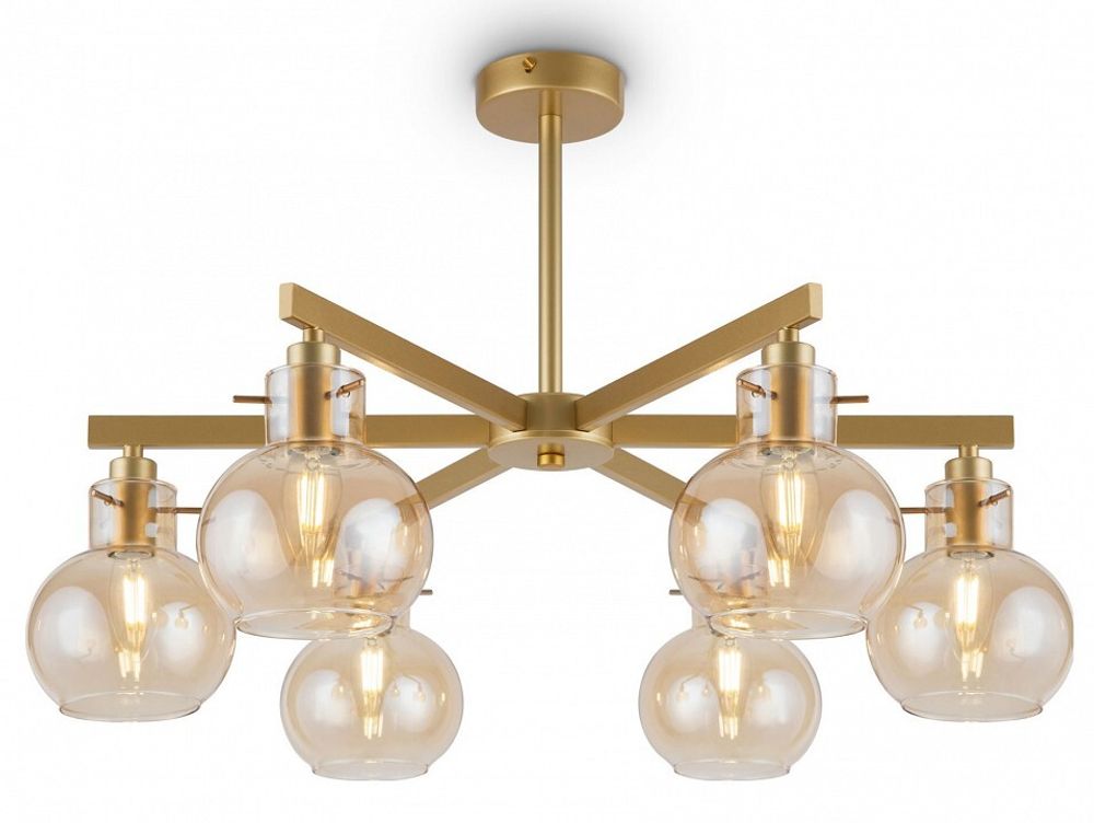 Люстра на штанге Freya Circle FR5183PL-06G