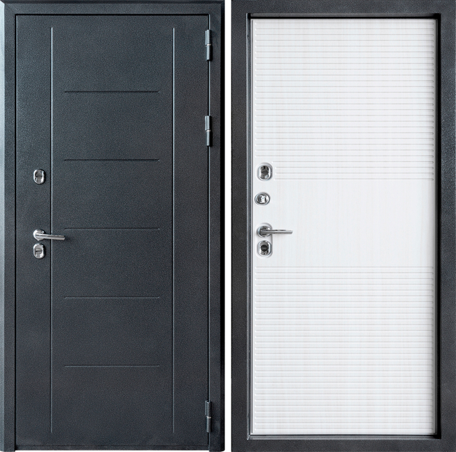 Входная дверь Термаль Беленый дуб