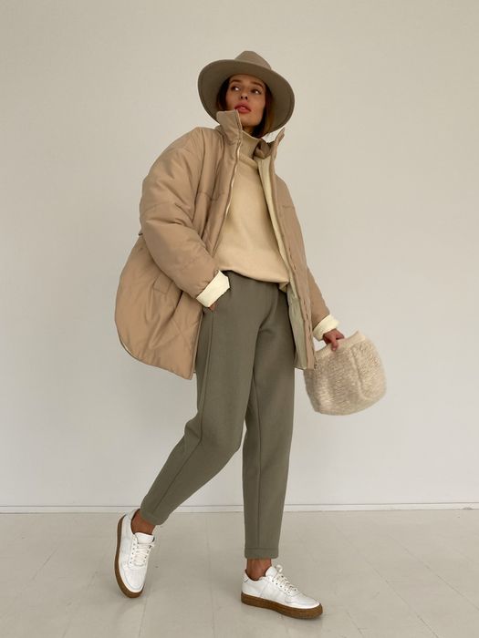 КУРТКА РОНИС ПЛЮС БЕЖЕВЫЙ