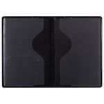 Обложка для паспорта STAFF, полиуретан под кожу, "ГЕРБ", коричневая, 237604