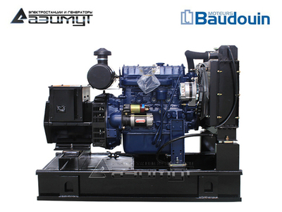 Дизельный генератор Азимут АД-15С-Т400-2РМ9 Baudouin с автозапуском