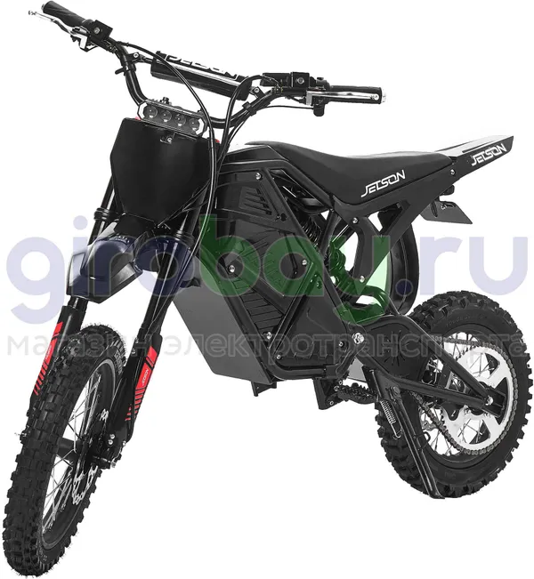 Электропитбайк Jetson MAGNUM 1000W (48V/25Ah) - Чёрный фото №5