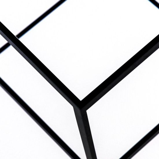 CL719301 Куб Черный Св-к Подвес, LED 40W*4000K