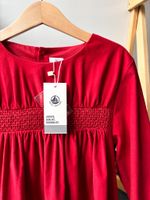 Новое вельветовое платье Petit Bateau, 128