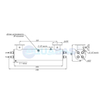 УФУ.150.БП Излучатель ультрафиолетовый УФУ-150 с датчиком УФ и блоком промывки